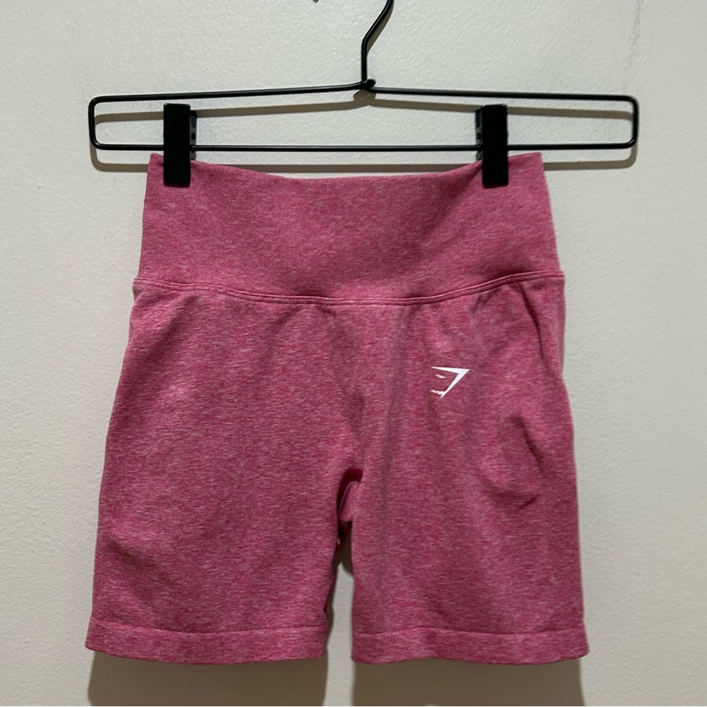 Gymshark Pink Athletic Bike Shorts